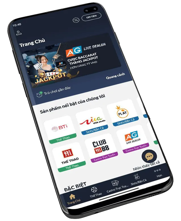 Biểu tượng Jackpot và tiền vàng tại Vua99